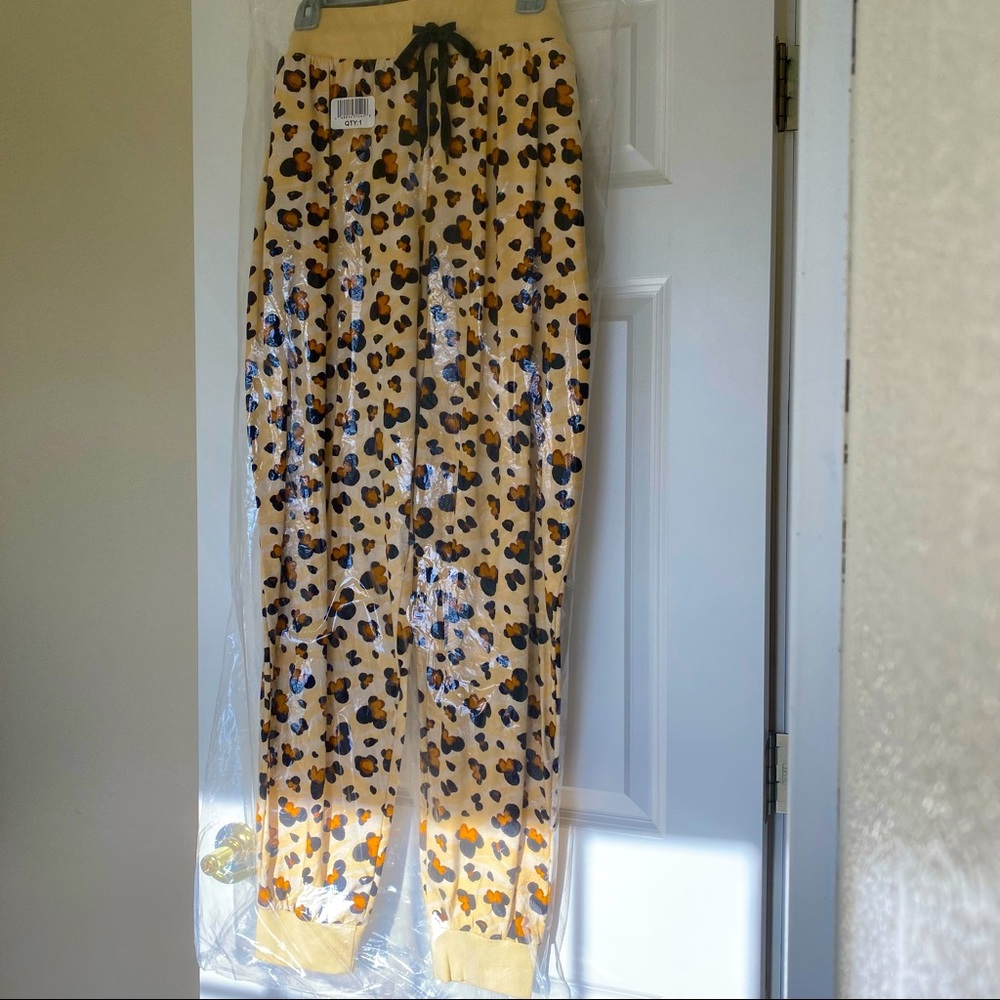 Minnie Mouse Disney Leopard Print Lounge Pants